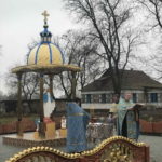 Освячення часовні на честь Пресвятої Богородиці в селі Ясногородка.